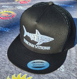 Great White Vizions - Trucker Snapback - Black