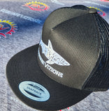 Great White Vizions - Trucker Snapback - Black