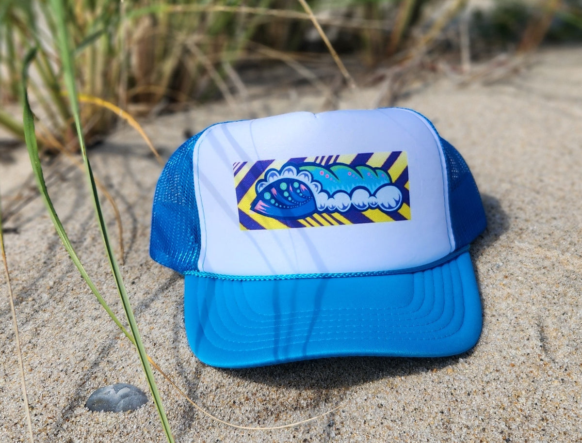 帽子 ABNOVICE random font logo mesh cap New Era Trucker Hat | Camo Snapback Hats | Sublime Vizions