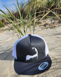 Cape Cod - Graphite and White Trucker