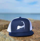 Cape Cod - Blue and White Trucker