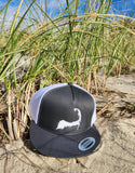 Cape Cod - Graphite and White Trucker