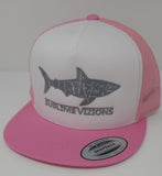 Great White Vizions - Trucker Snapback - Pink & Gray