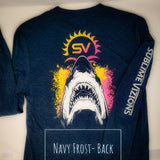 Great White Vizions Long Sleeve Tee | Sublime Vizions