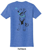 Goose - "O.G. Logo" - Turqoise - Unisex  Short Sleeve T-Shirt