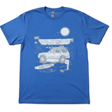 The Outer- PJG Collection - Heather Blue