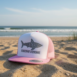 Great White Vizions - Trucker Snapback - Pink & Gray
