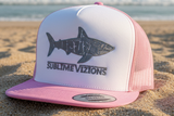 Great White Vizions - Trucker Snapback - Pink & Gray