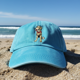 Goose Gear "O.G. Logo" Cotton Twill - Dad Hat - Caribbean Blue