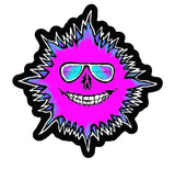 Grateful Sun- Purple -Andrew Jacob Collection - Vinyl Sticker