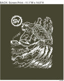 Cahoon Hollow - Independent Hooded Sweatshirt - Military Green