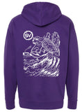 Cahoon Hollow - Independent Hooded Sweatshirt - Purple