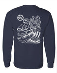 Cahoon Hollow - Navy Long Sleeve -  PJG Collection