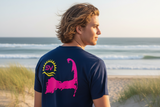 Cape Cod - Sublime Vizions -  Navy Unisex Short-Sleeve Tee