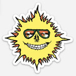 Grateful Sun Vinyl Sticker | Sublime Vizions