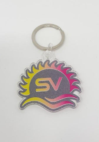Sublime Vizions Logo - Keychain