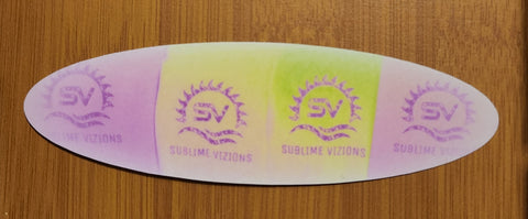 Sublime Vizions - Surfboard - Vinyl Sticker
